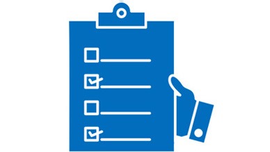 illustration of checklist: Sales process concept